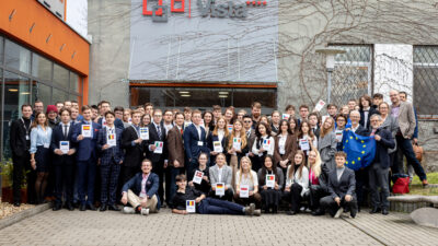 Modelového zasedání institucí EU v Brně: studenti si vyzkoušeli jednání v Radě EU a Evropském parlamentu a debatovali s významnými hosty